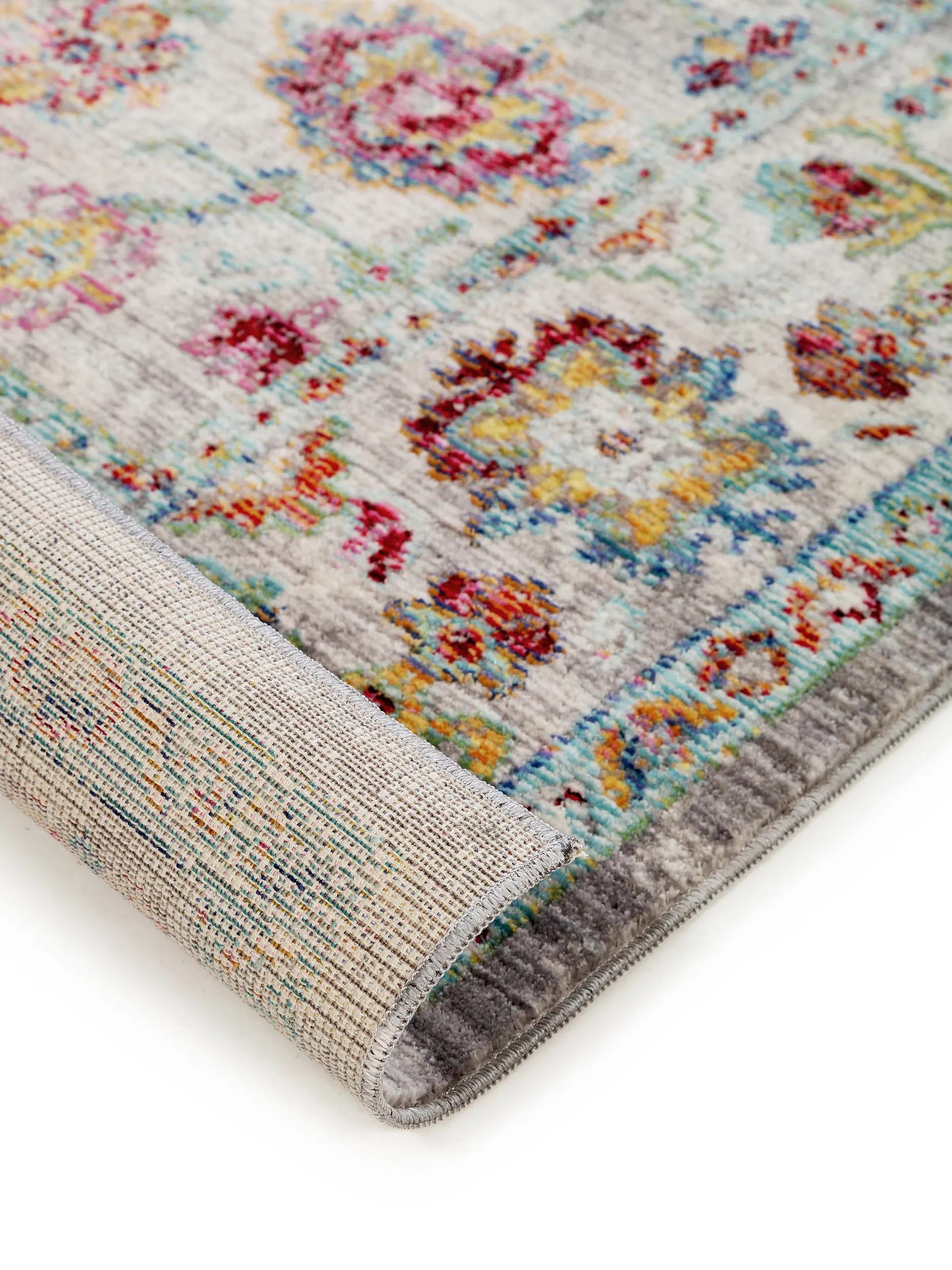 Tapis Visconti Multicolore/Gris