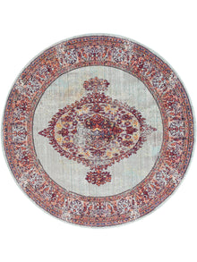 Tapis Visconti Multicolore/Bleu