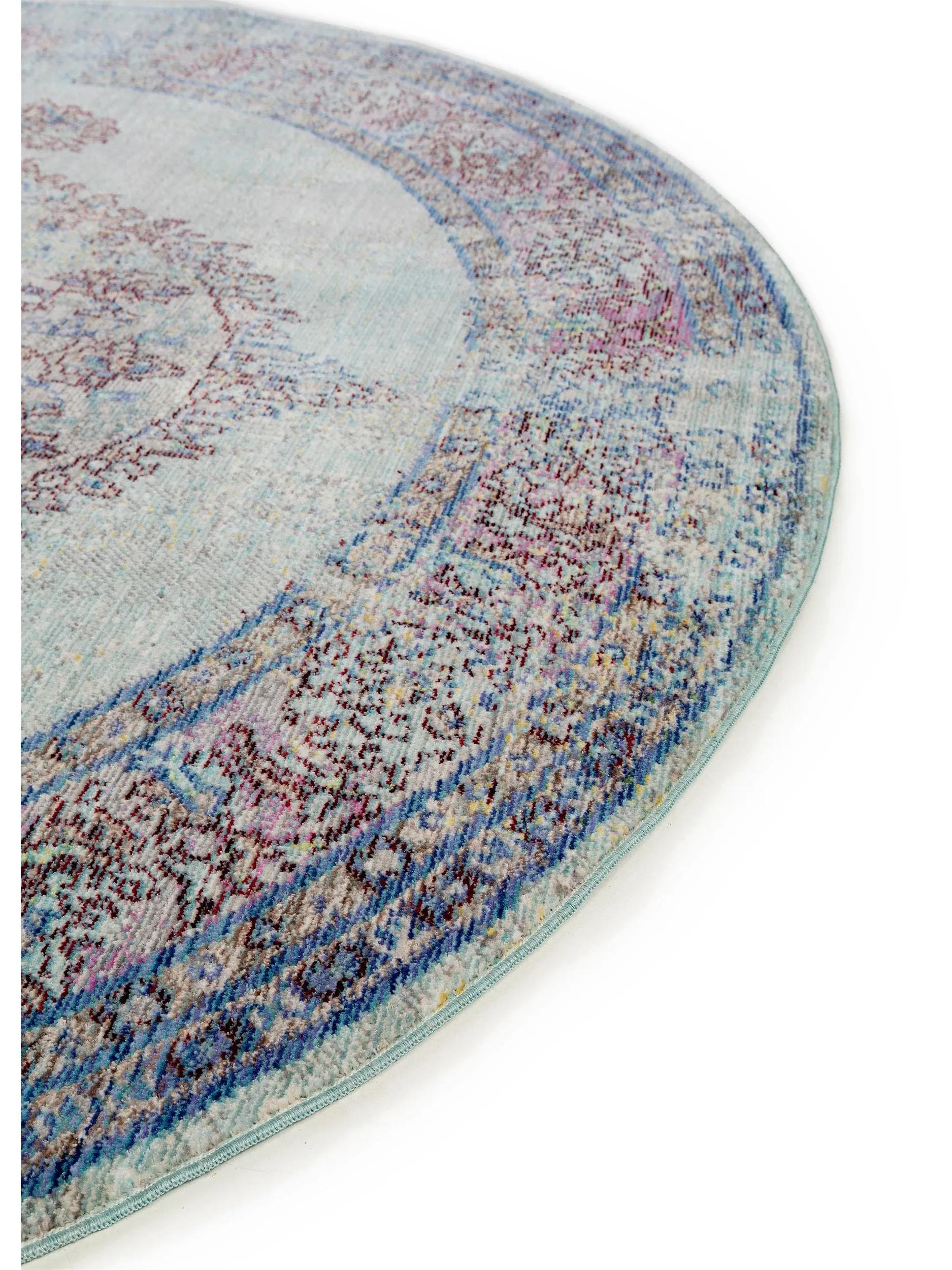 Tapis Visconti Bleu Clair
