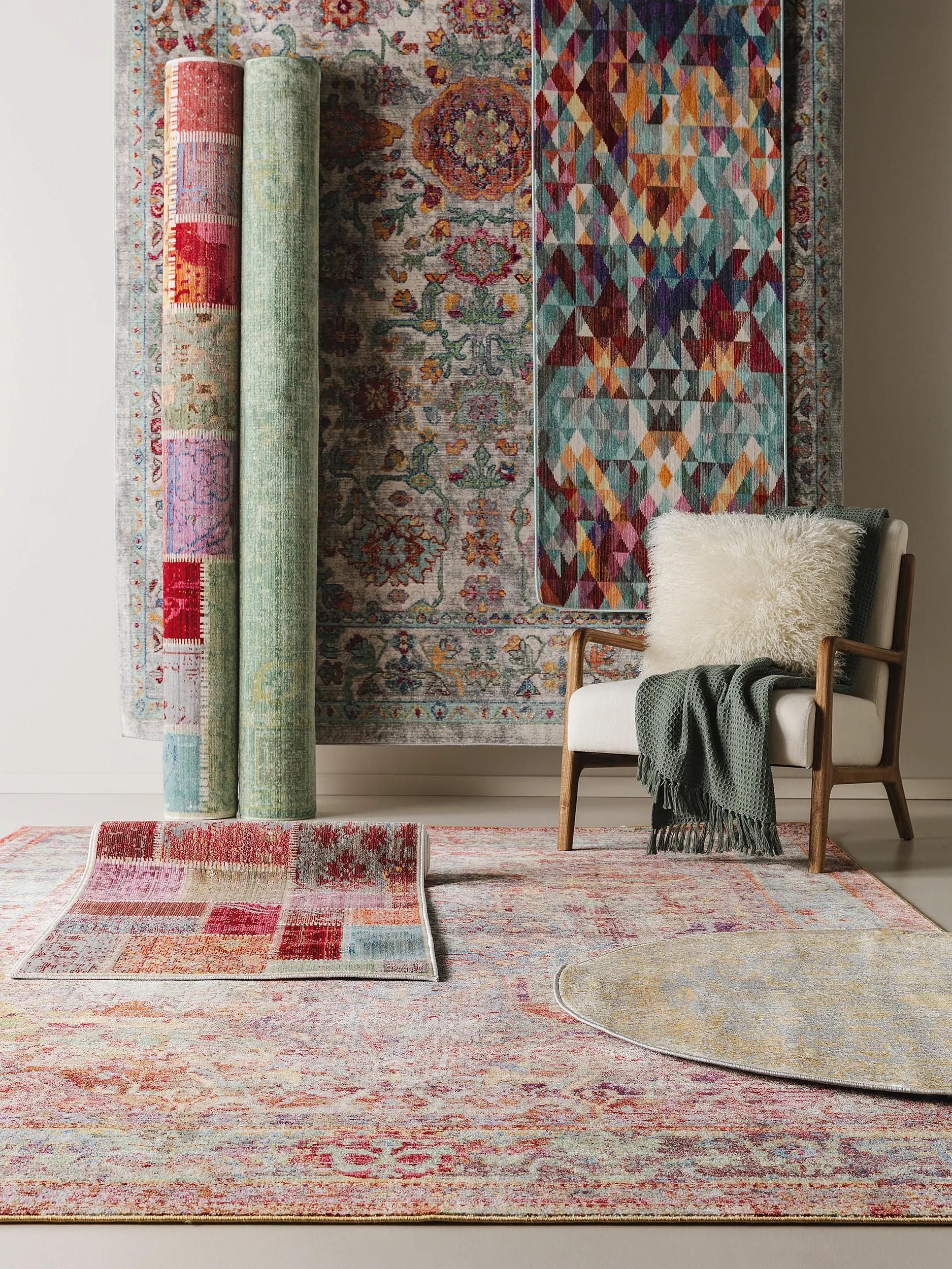 Rug Visconti Multicolour/Beige