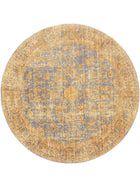 Round Rug Visconti Yellow