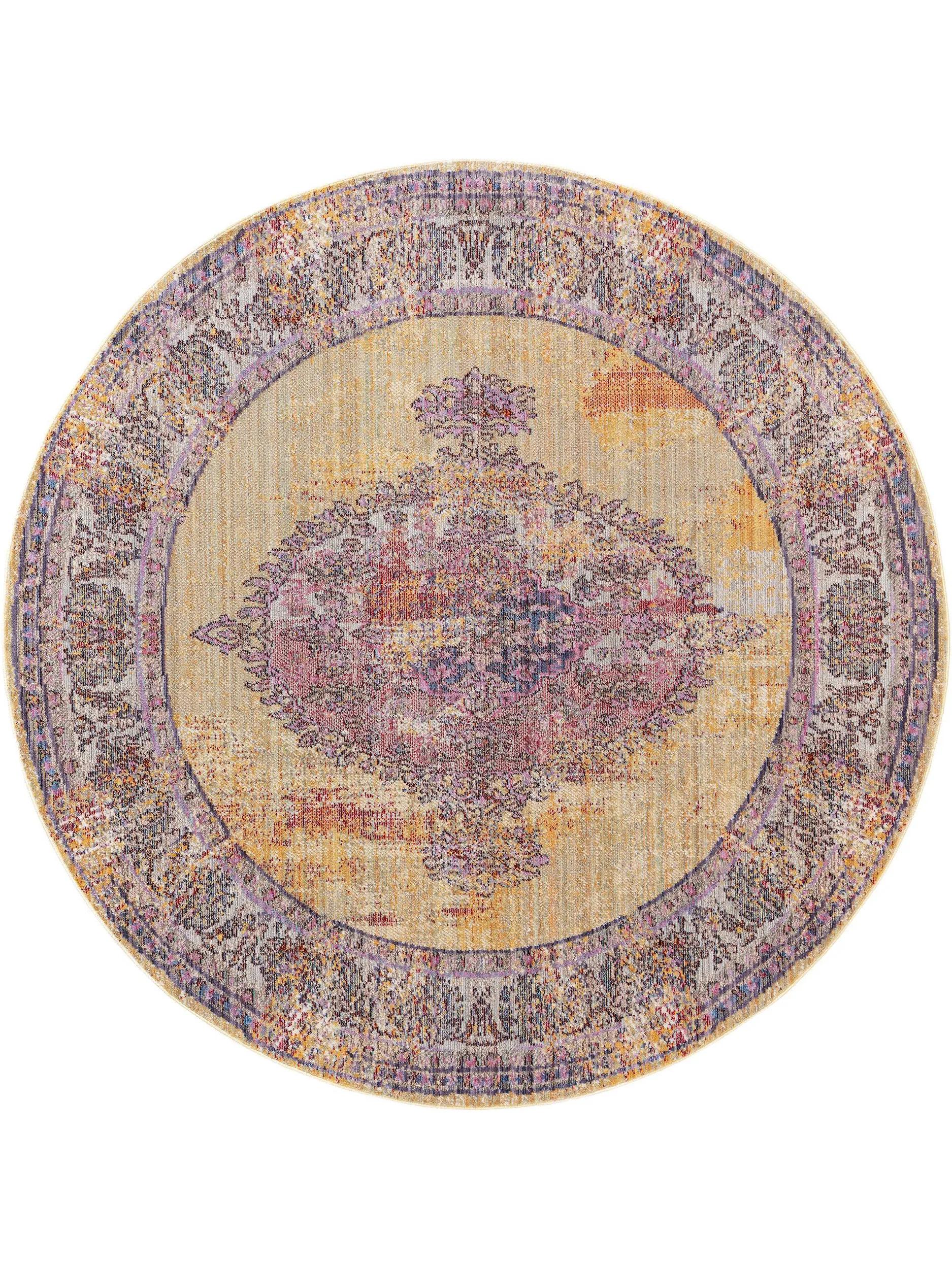 Rug Visconti Multicolour/Yellow
