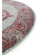 Tapis Visconti Multicolore/Bleu