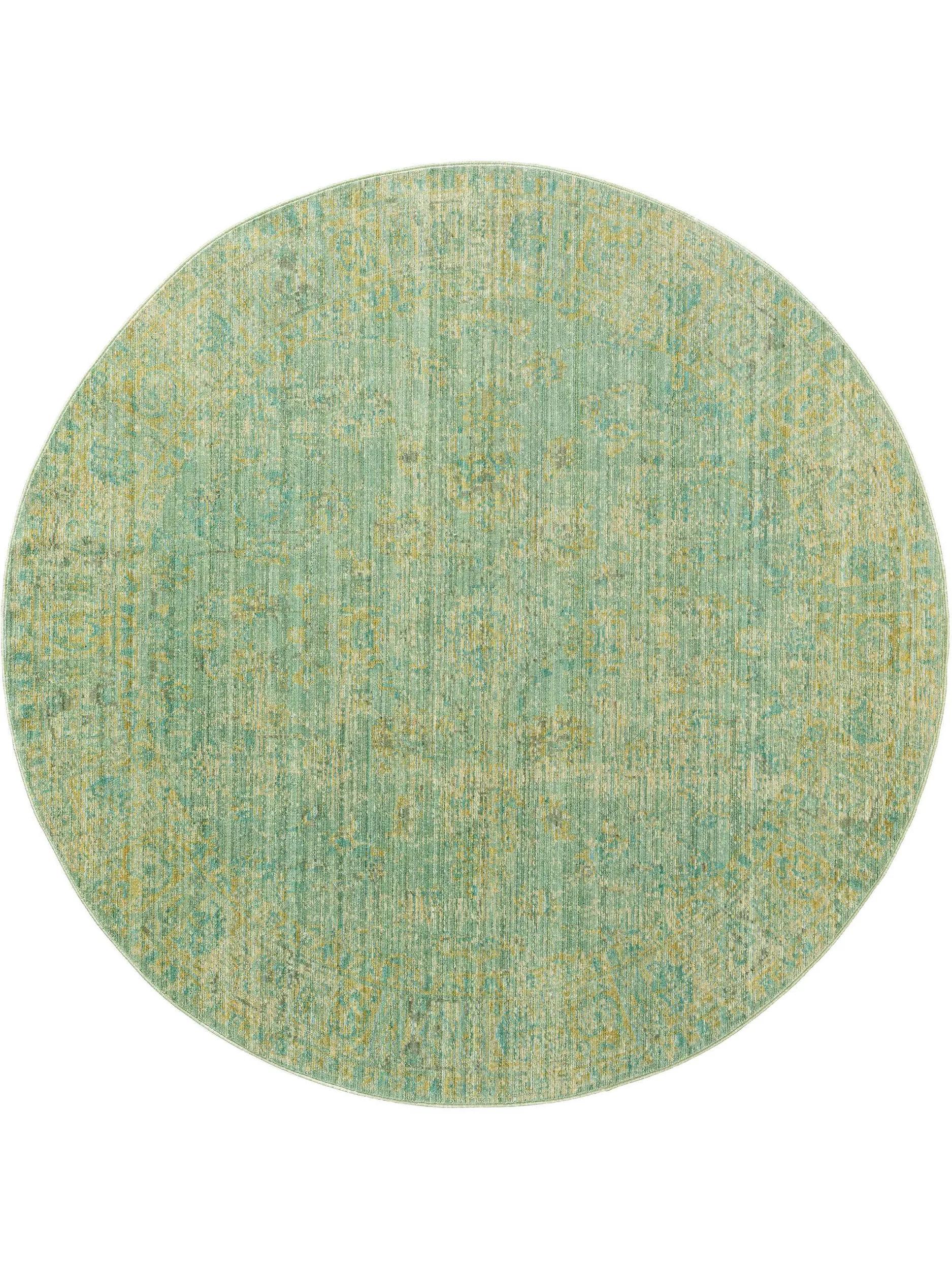Round Rug Visconti Green