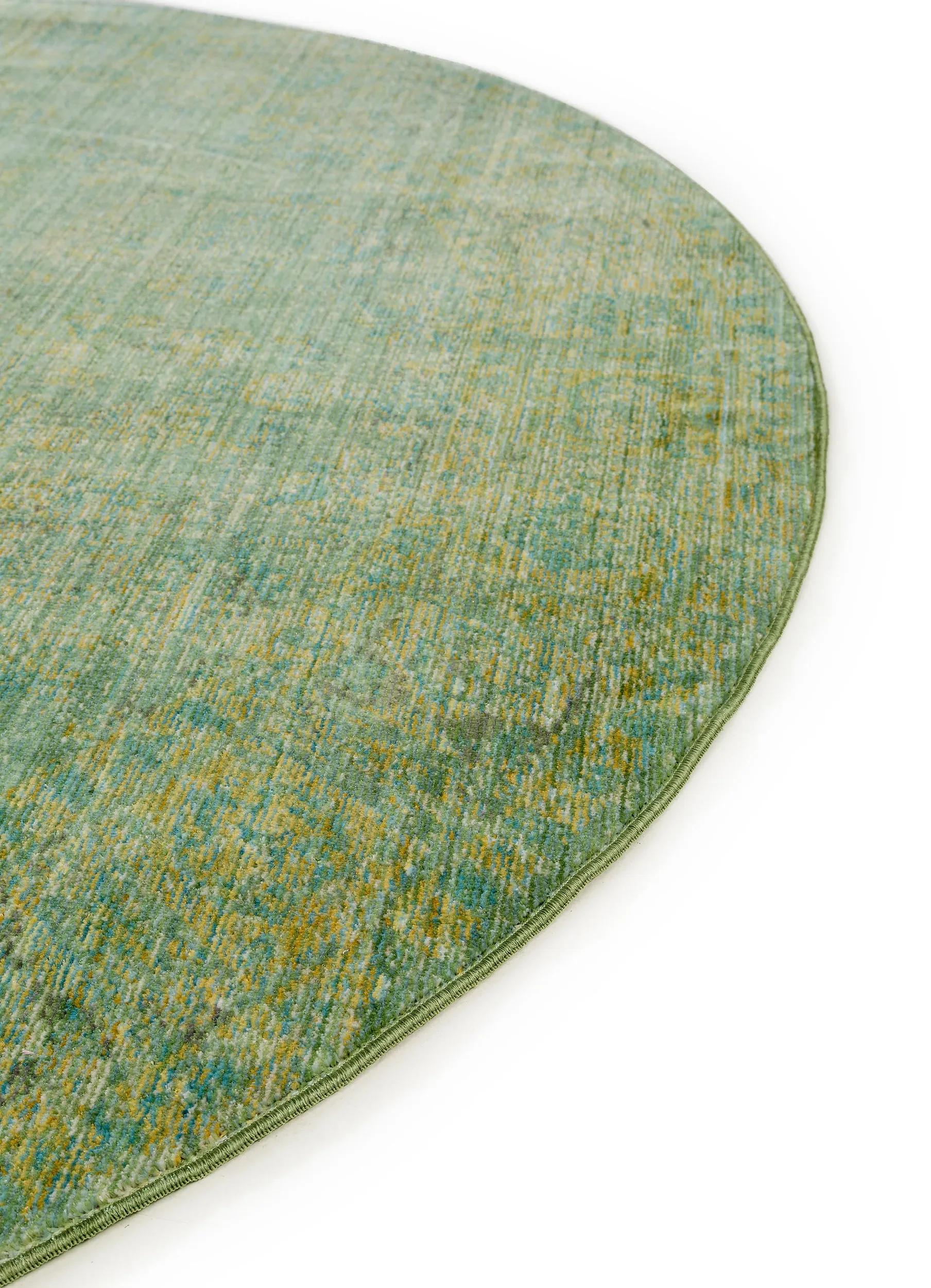 Round Rug Visconti Green