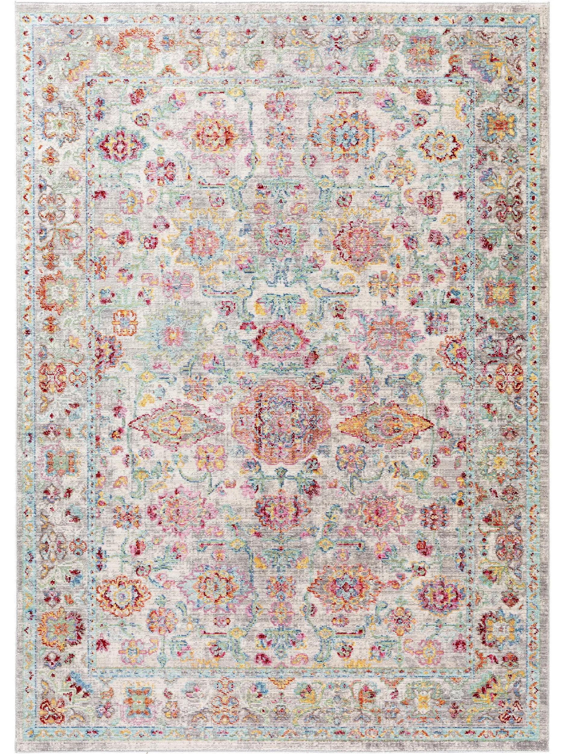 Tapis Visconti Multicolore/Gris