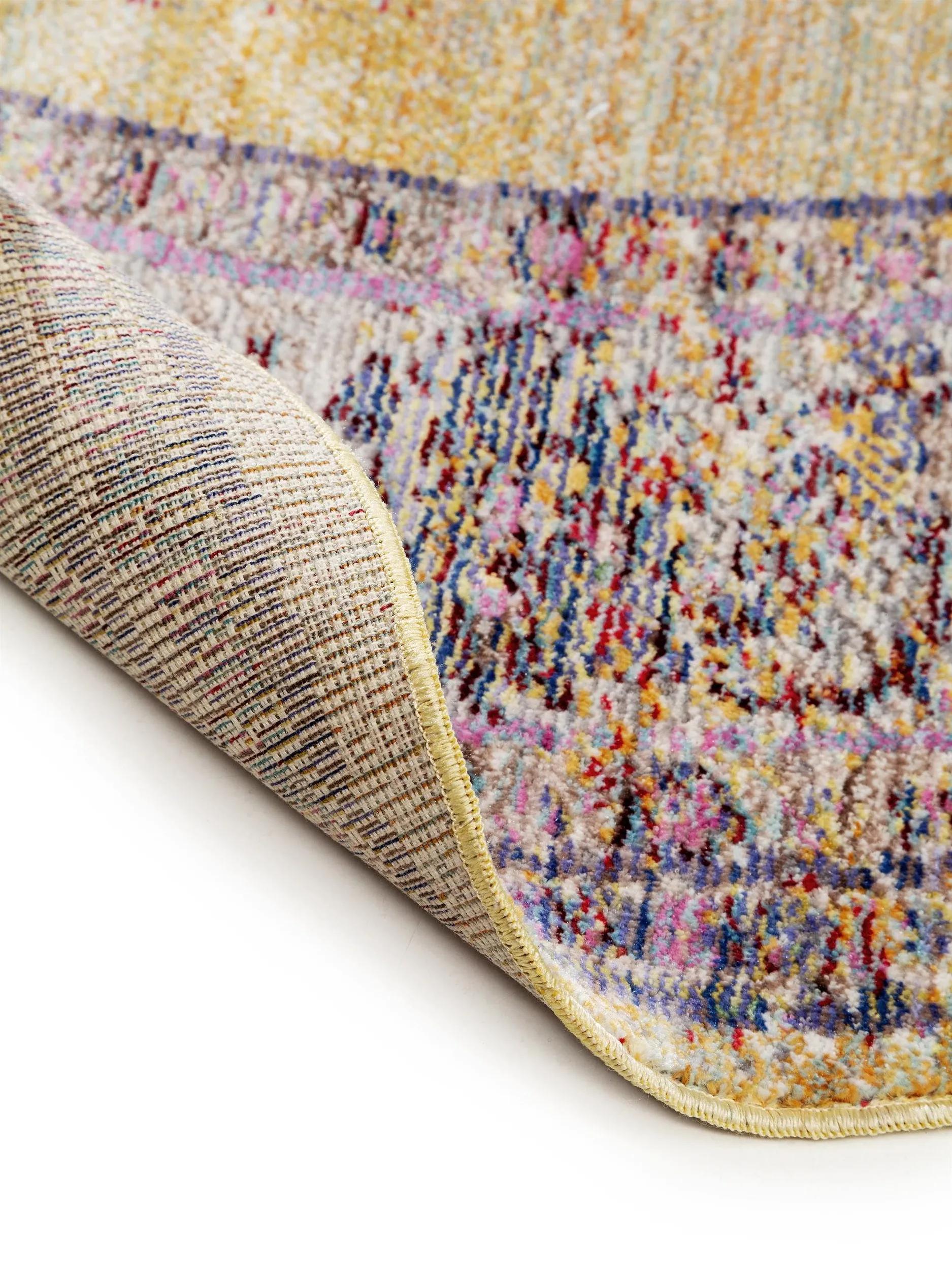 Rug Visconti Multicolour/Yellow