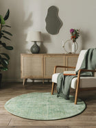 Round Rug Visconti Green