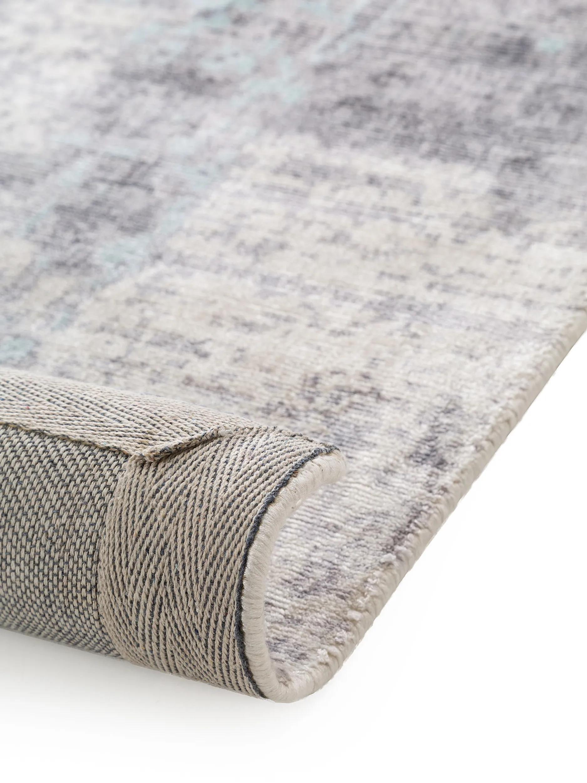 Viscose Rug Vito Light Blue