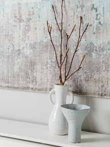 Viscose Rug Vito Light Blue