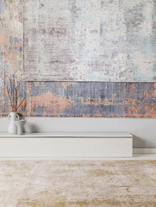 Viscose Rug Vito Light Blue
