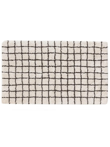 Bath Rug Wavu White