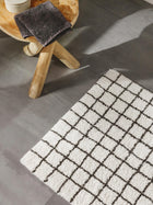 Bath Rug Wavu White