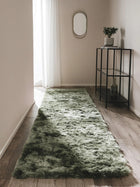 Shaggy rug Whisper Green