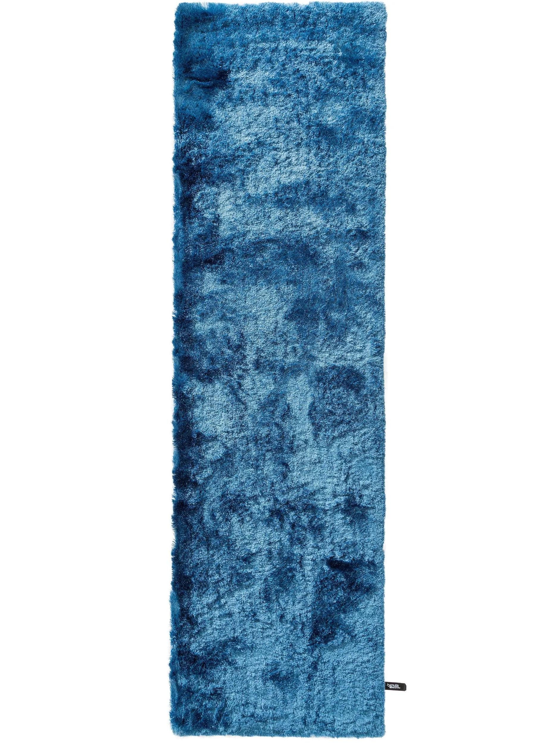 Shaggy Teppich Whisper Blau