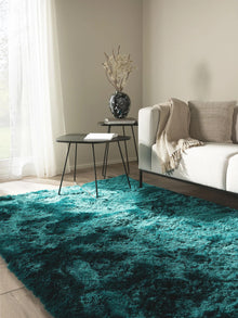 Tapis shaggy Whisper Turquoise