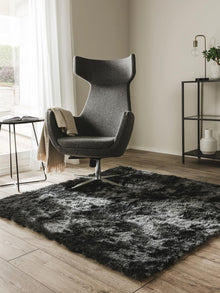 Shaggy rug Whisper Charcoal