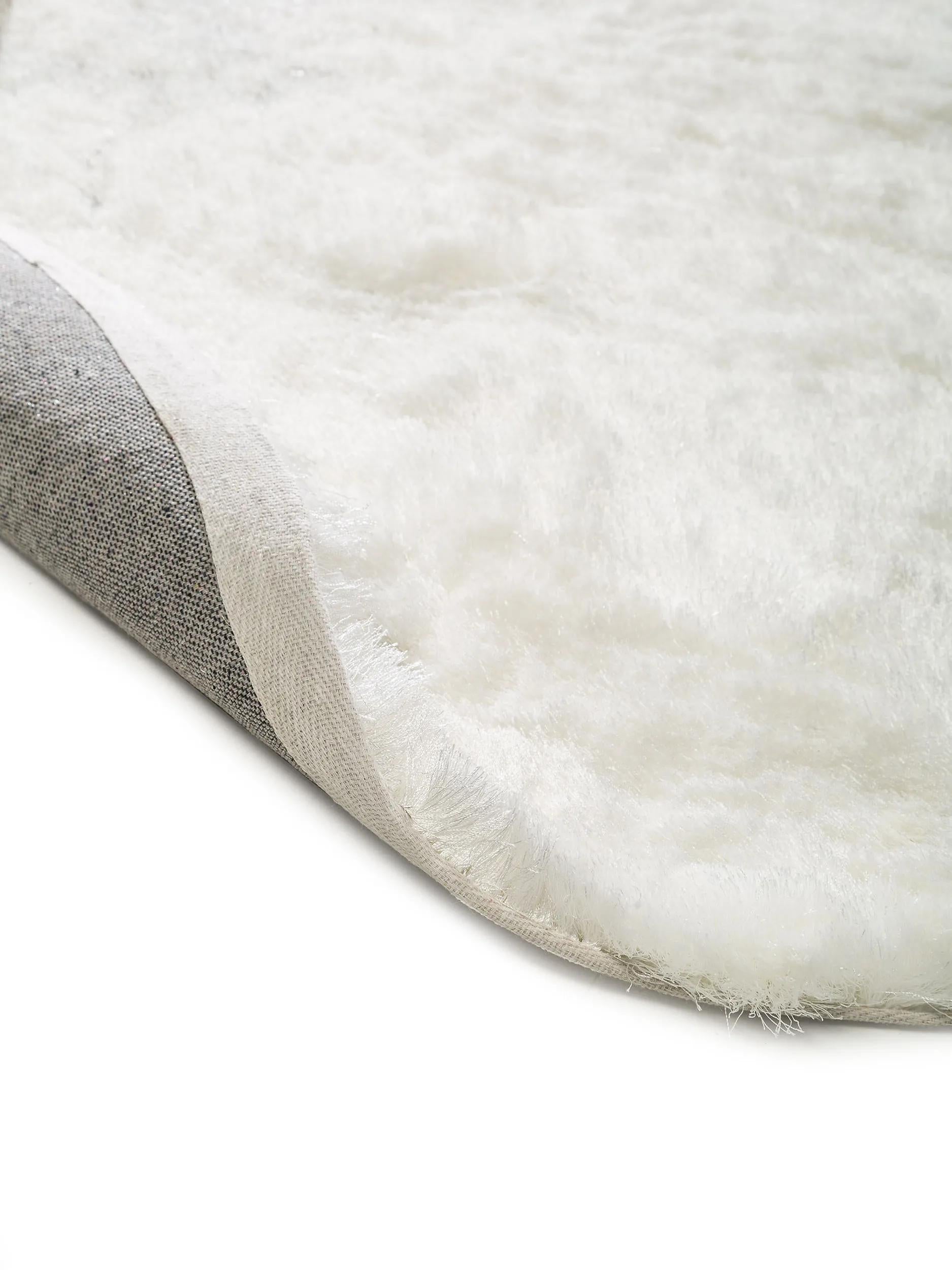 Shaggy rug Whisper White