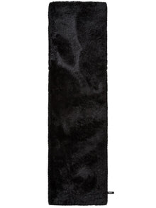 Alfombra peluda Whisper negra