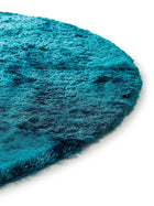 Shaggy rug Whisper Turquoise