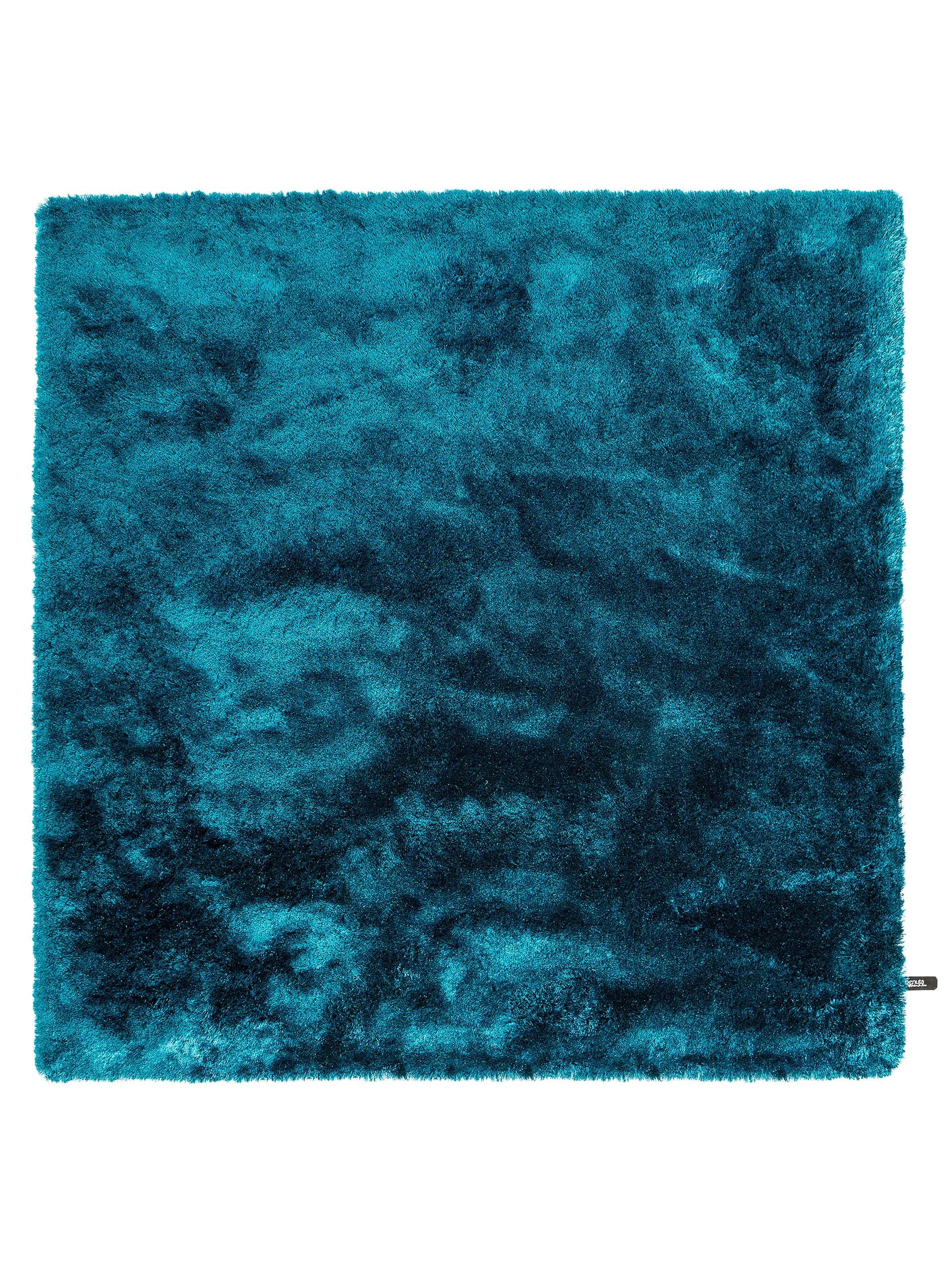 Shaggy rug Whisper Turquoise