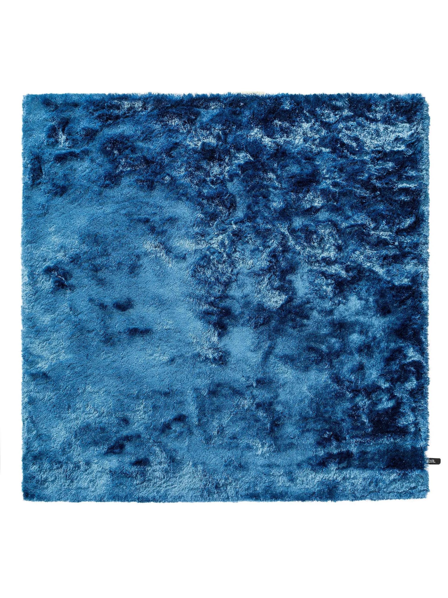 Shaggy rug Whisper Blue