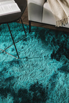 Tapis shaggy Whisper Turquoise