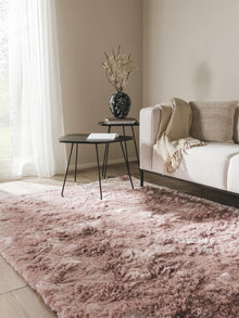 Shaggy rug Whisper Rose