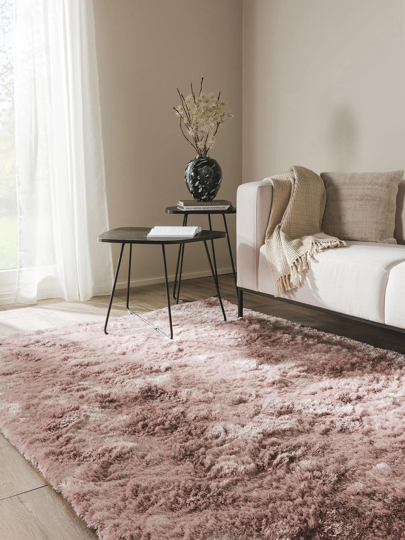 Shaggy rug Whisper Rose