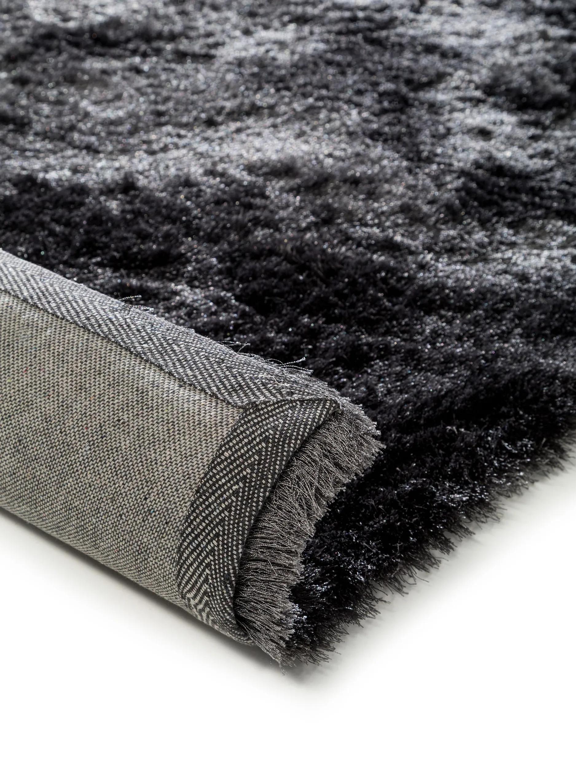 Shaggy rug Whisper Charcoal