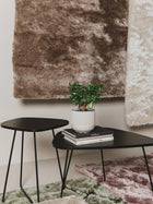 Shaggy rug Whisper Light Brown