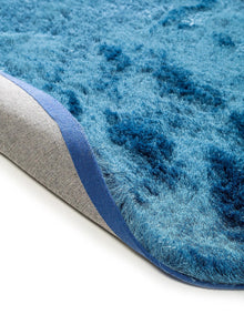 Shaggy rug Whisper Blue