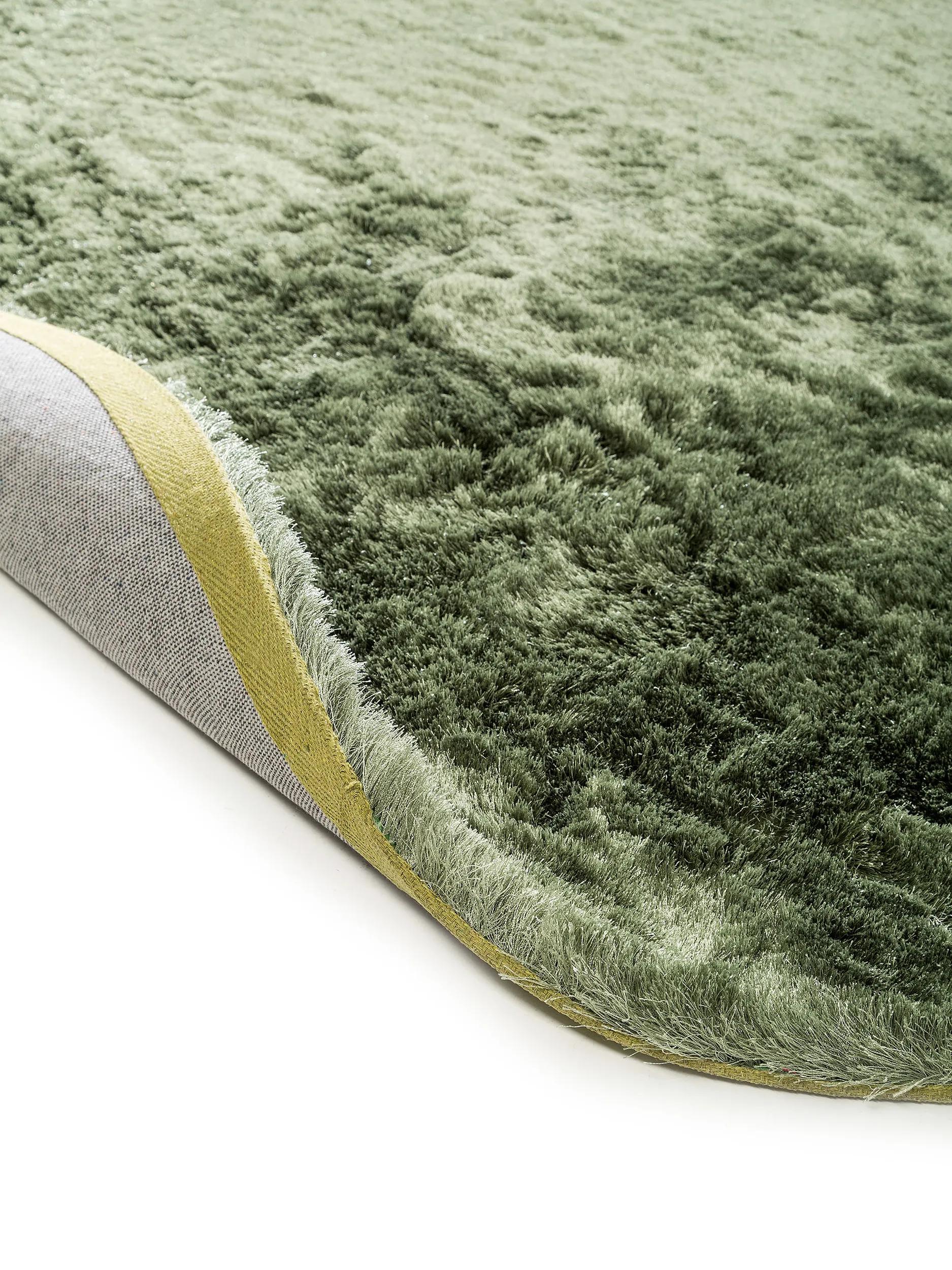Shaggy rug Whisper Green