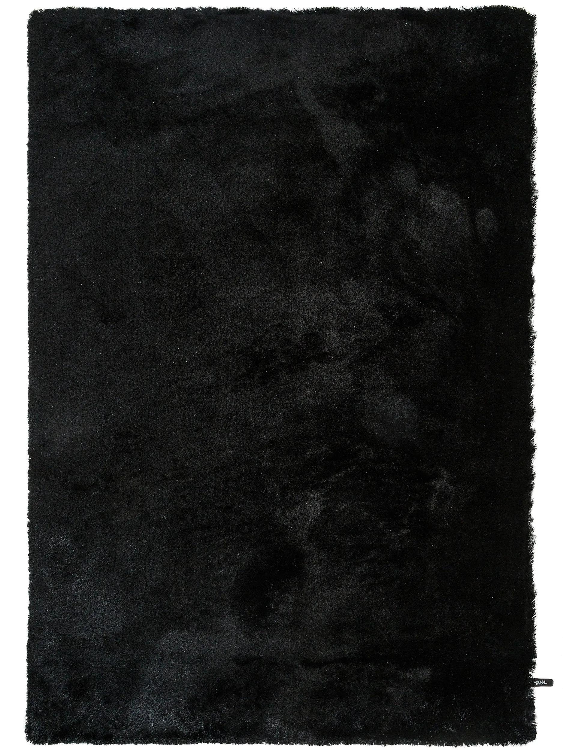 Shaggy rug Whisper Black