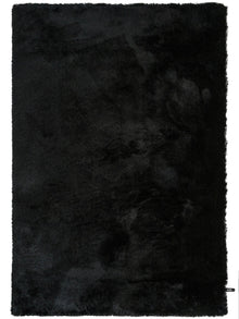 Shaggy rug Whisper Black