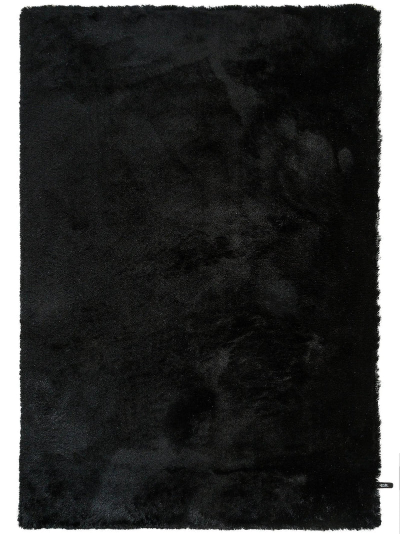 Shaggy rug Whisper Black