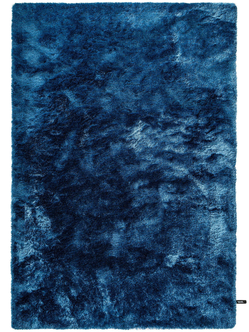 Shaggy rug Whisper Blue