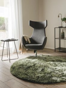 Shaggy rug Whisper Green