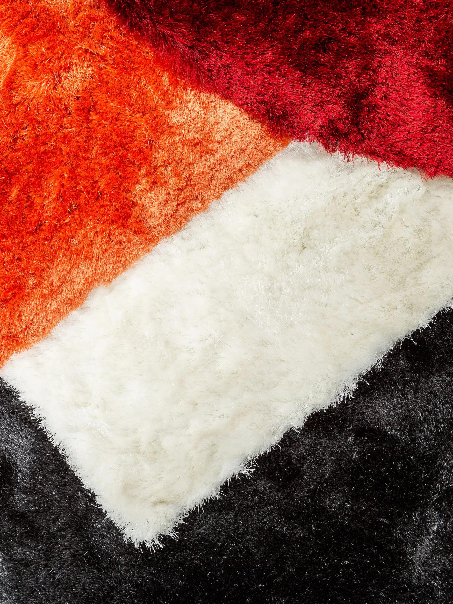 Shaggy rug Whisper Black