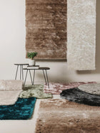 Shaggy rug Whisper Turquoise