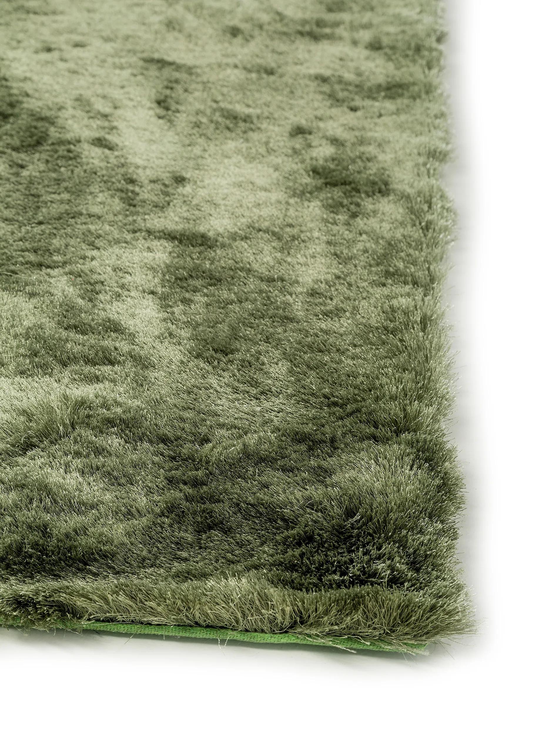Shaggy rug Whisper Green