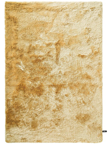 Tapis shaggy Whisper jaune
