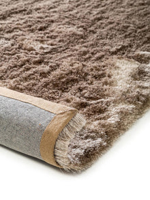 Shaggy rug Whisper Light Brown