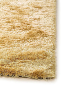 Tapis shaggy Whisper jaune