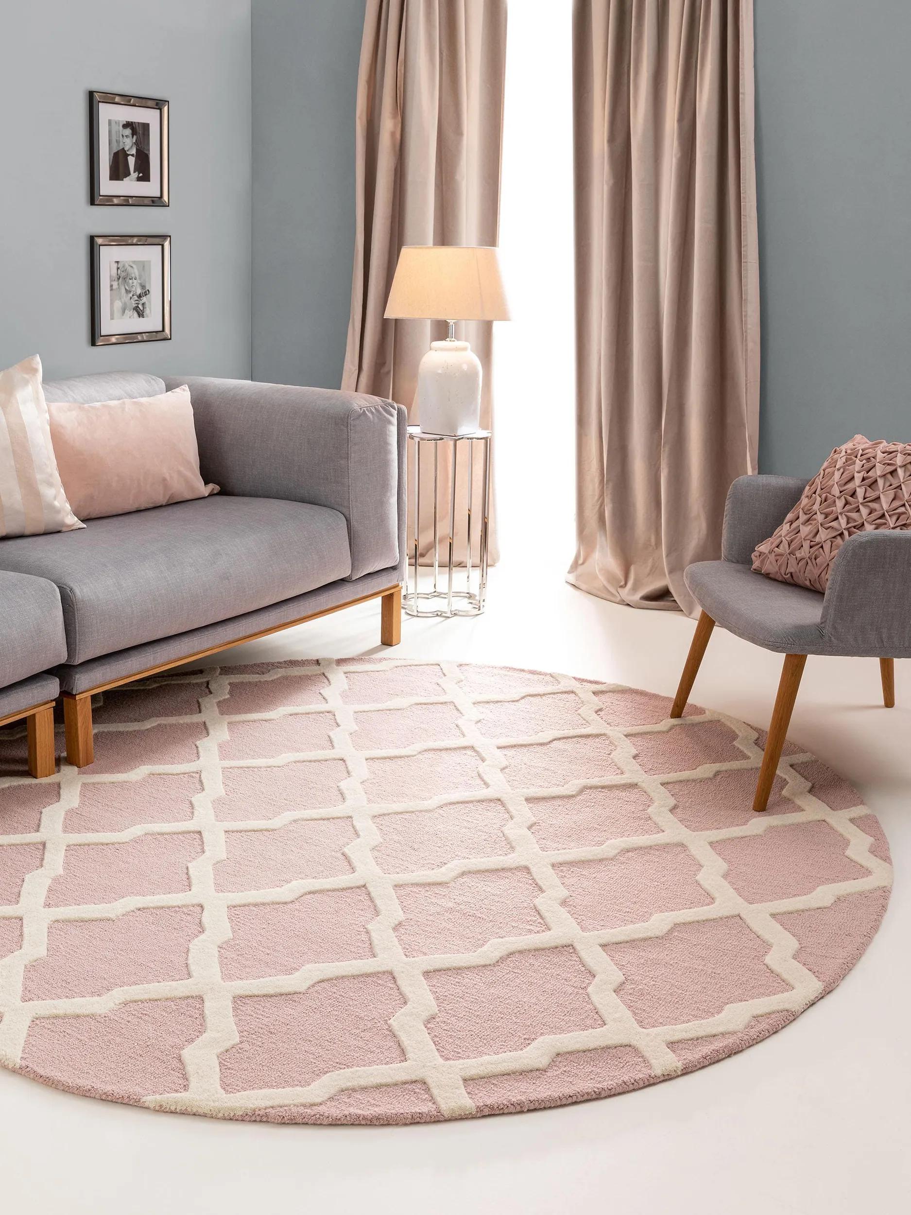 Tapis en laine Windsor Rose