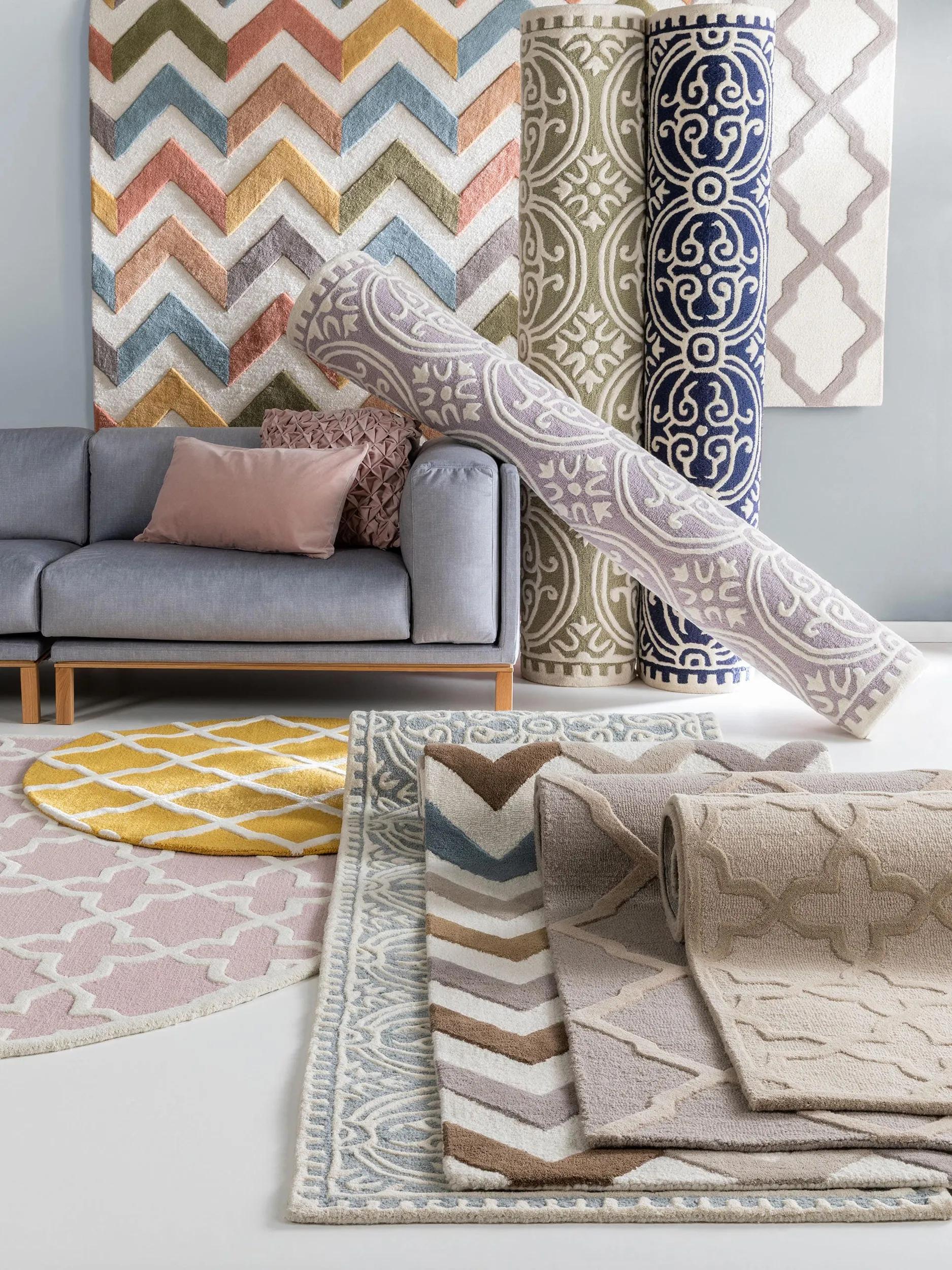 Wool Rug Windsor Light Blue