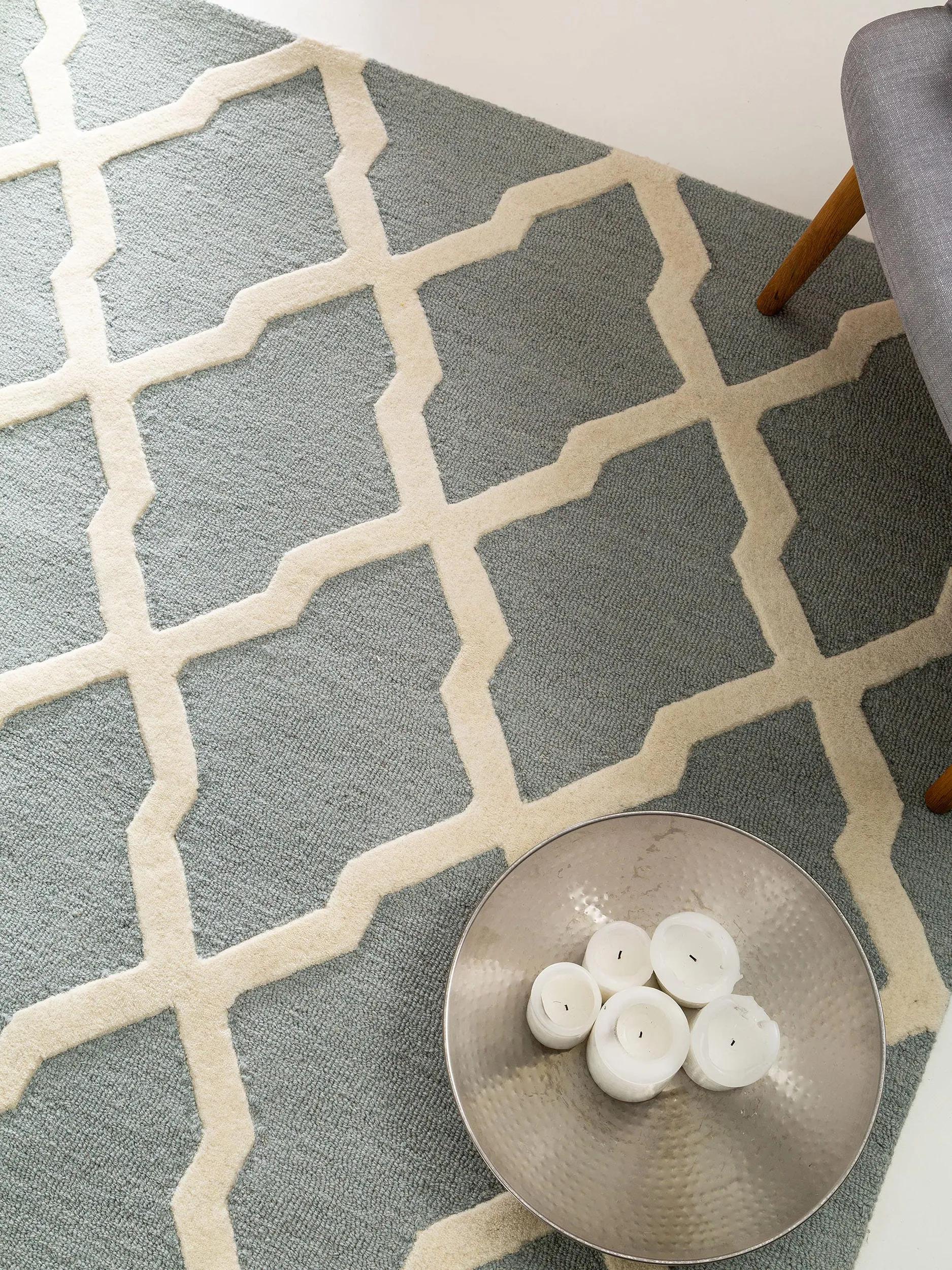 Wool Rug Windsor Light Blue