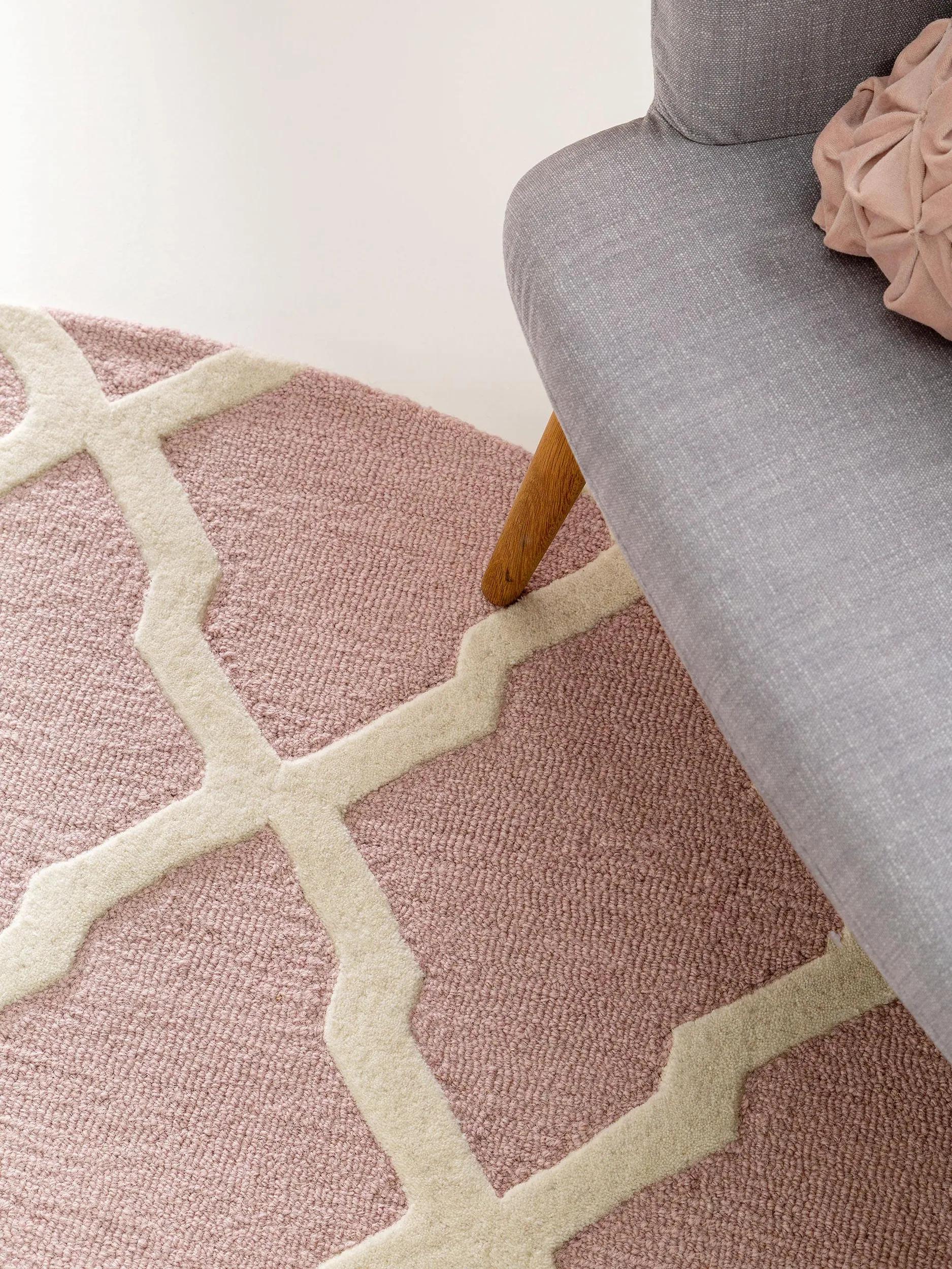 Tapis en laine Windsor Rose
