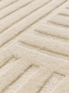 Alfombra de lana Yanis marfil