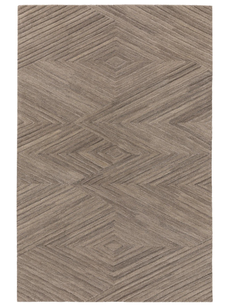 Wollteppich Yanis Beige/Hellbraun
